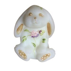 Fenton Dewdrops Lop Eared Bunny Spring Finery Collection